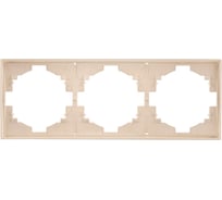 Рамка KRANZ STRONG 3-постовая шелк KR-78-0753-8