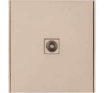 Механизм розетки KRANZ STRONG TV с/у шелк KR-78-0723-8