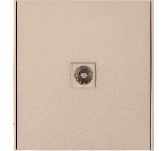 Розетка KRANZ STRONG TV с/у шелк KR-78-0723-8