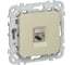 Розетка IEK FLITE компьютерная, RJ45, категория 5Е, STP РК5е-1-1-ФлШ шампань FI-K11-1-K37 1