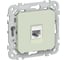 Розетка IEK FLITE компьютерная, RJ45, категория 5Е, UTP РК5е-1-0-ФлП панг FI-K12-1-K92 1