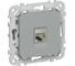 Розетка IEK FLITE компьютерная, RJ45, категория 6, STP РК6-1-1-ФлС серый FI-K11-2-K03 1