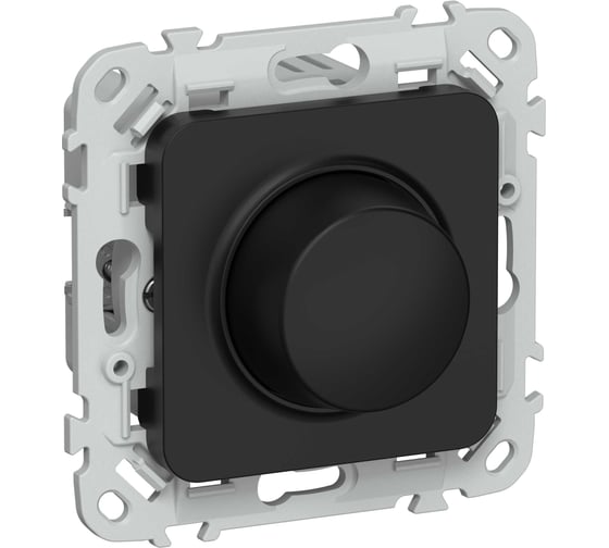 Светорегулятор IEK FLITE TRIAC 550Вт СС21-5-12-ФлЧ черный FI-D23-0550-K02