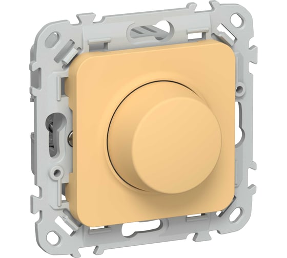Светорегулятор проходной IEK FLITE LED 250Вт СС16-5-1-ФлЗ золотарник FI-D22-0250-P-K90