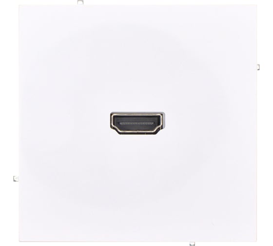 Розетка Lezard ESTET HDMI одинарная белая (10шт/120шт) 745-0288-203