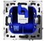 Розетка компьютерная встраиваемая Voltum S70 RJ45 кат.6, титан VLS060106 7