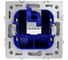 Розетка компьютерная встраиваемая Voltum S70 RJ45 кат.6, белый матовый VLS060102 5