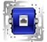 Механизм компьютерной розетки Voltum S70 RJ45 кат.6 VLS0601M 1