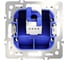 Механизм компьютерной розетки Voltum S70 RJ45 кат.6 VLS0601M 3