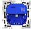 Розетка встраиваемая Voltum S70 с заземлением и защитными шторками, 16А, с USB, A+С, титан VLS040506 3