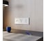 Розетка встраиваемая Voltum S70 с заземлением и защитными шторками, 16А, с USB, A+С, белый матовый VLS040502 6