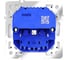 Розетка встраиваемая Voltum S70 с заземлением и защитными шторками, 16А, с USB, A+С, белый глянцевый VLS040501 3