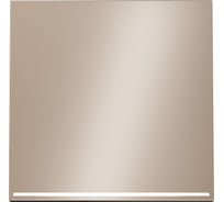 Клавиша для выключателя/переключателя одноклавишного с подсветкой Voltum S70 Metal платина VLSM000210