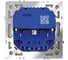 Розетка встраиваемая Voltum S70 с заземлением и защитными шторками, 16А, с USB, A+С, сталь VLS040505 3