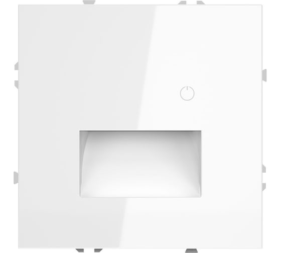 Подсветка светодиодная встраиваемая с датчиком Voltum S70 белый глянцевый VLS070701