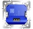 Механизм светорегулятора поворотно-нажимного Voltum S70 600 Вт VLS0703M 3