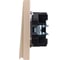 Механизм переключателя KRANZ STRONG 1-клавишный 10А с/у шелк KR-78-0708-8 2
