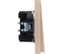 Механизм переключателя KRANZ STRONG 1-клавишный 10А с/у шелк KR-78-0708-8 4