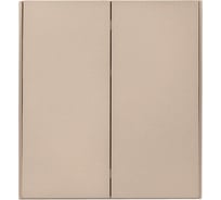 Механизм переключателя KRANZ STRONG 2-клавишный 10А с/у шелк KR-78-0709-8