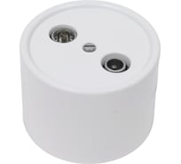 Розетка BIRONI Пластик Белый ТV/FM B1-305-21