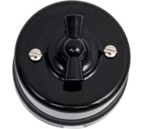 Переключатель BIRONI Пластик Черный 1-клавишный B1-201-23