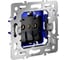 Механизм розетки с заземлением Voltum 16А, S70 VLS0401M 2