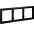 Рамка Voltum металлическая на 3 поста, S70 Metal антрацит VLSM120312 2