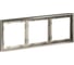 Рамка Voltum металлическая на 3 поста, S70 Metal никель VLSM120311 2