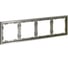 Рамка Voltum пластиковая S70 на 4 поста, шелк VLS100404 2