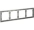 Рамка Voltum пластиковая S70 на 4 поста, сталь VLS100405 2