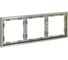 Рамка Voltum пластиковая S70 на 3 поста, шелк VLS100304 2