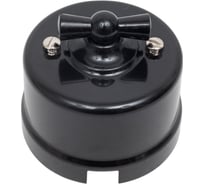 Выключатель BIRONI Пластик Черный 2-клавишный B1-202-23