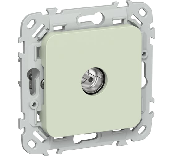 Розетка TV экранированная оконечная IEK FLITE тип M РТВм-1-1-1-ФлП панг FI-A13-O-K92