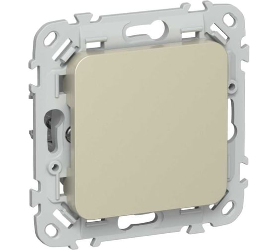 Заглушка с суппортом IEK FLITE ЗГ-ФлШ шампань FI-PL10-K37