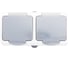 Блок горизонтальный General Lighting Systems СИГМА Двойная розетка 2П+3 открытой установки IP54 16А 250В бело-серая 477081 1