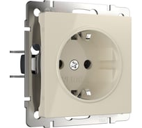 Розетка с заземлением Werkel W1171003 слоновая кость a067698