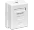 Розетка настенная EKF teracom cat.5e неэкранированная 1 порт rj-45 dual idc белая TRC-WBOX-1RJ45-5EUTP-WH 1