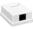 Розетка настенная EKF teracom cat.5e неэкранированная 1 порт rj-45 dual idc белая TRC-WBOX-1RJ45-5EUTP-WH 4
