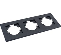 3-ая рамка GUSI Electric GUSI City цвет графит C1113-010