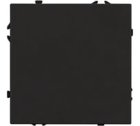 Выключатель звонковый 1 клавишный Arlight ARL NOBE софт-тач черный оникс SWT-MKR1-SFPL-BK 1шт 054270(2)