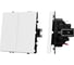 Выключатель 2 клавишный Arlight ARL NOBE софт-тач белый кварц SWT-MK02-SFPL-WH 1шт 054238(1) 3