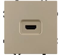 Розетка HDMI Arlight ARL NOBE софт-тач золотой песок SCT-MHD1-SFPL-GD 1шт 061843(1)