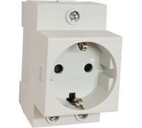 Розетка AC 30-111 с заземл. контактом на DIN-рейку CHINT (R) (уп. 5 шт.) 775001