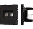 Розетка компьютерная Arlight ARL NOBE двойная софт-тач черный оникс SCT-MPC2-SFPL-BK  Arli 1шт 054313(1) 3