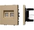 Розетка телефонная Arlight ARL NOBE двойная софт-тач золотой песок SCT-MTL2-SFPL-GD , 1шт 054310(1) 3