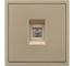 Розетка телефонная Arlight ARL NOBE софт-тач золотой песок SCT-MTL1-SFPL-GD 1шт 054302(1) 2