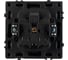 Розетка Arlight ARL NOBE заземляющий контакт, со шторками софт-тач черный оникс SCT-MEU-SFPL-BK 1шт 054277(1) 2