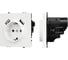 Розетка Arlight ARL NOBE заземляющий контакт, со шторками с USB тип А+А софт-тач белый кварц SCT-MUAA-SFPL-W 1шт 054288(1) 3