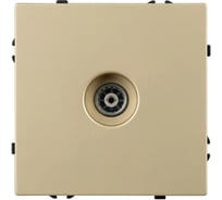 Розетка ТВ Arlight ARL NOBE софт-тач золотой песок SCT-MTV1-SFPL-GD 1шт 054294(1)