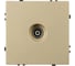 Розетка ТВ Arlight ARL NOBE софт-тач золотой песок SCT-MTV1-SFPL-GD 1шт 054294(1) 1